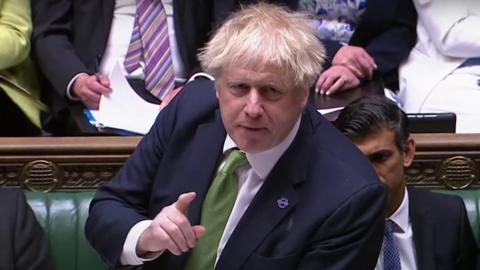 Boris Johnson at PMQs