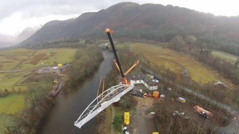 Glen Nevis footbridge