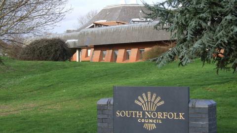 South Norfolk Council offices in Long Stratton