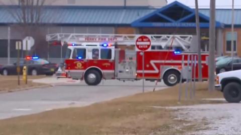 Fire truck in Iowa