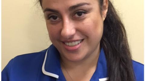 Nurse Constantina Antoniou