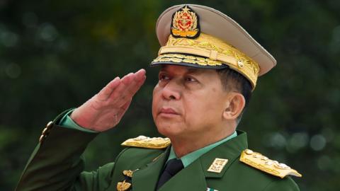 Commander-in-Chief Min Aung Hlaing