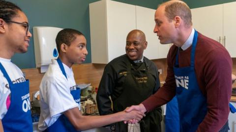 Prince William in Slough