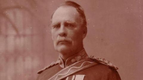 Col. John Pennycuick in his military uniform