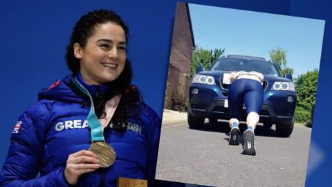 Olympic skeleton bronze medallist Laura Deas prepares for the new season