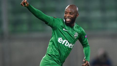 Jody Lukoki in action for Ludogorets Razgrad