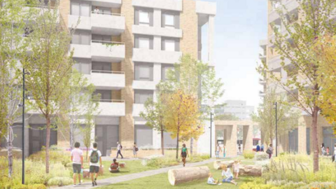 Design for new Broadwater Farm estate