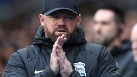 Wayne Rooney's first point as Birmingham City boss came after losing his first three games