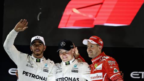 Abu Dhabi podium