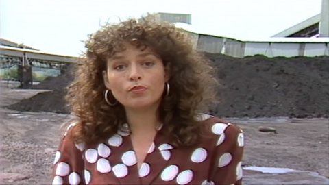 Sarah Dickins at Blaenant on 25 May 1990