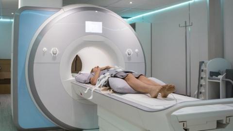 Patient having an MRI Scan (generic image)