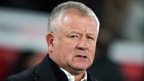 Sheffield United manager Chris Wilder