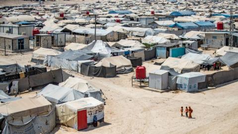 Al Hol Camp in Syria