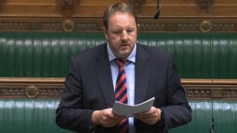 Chesterfield Labour MP Toby Perkins