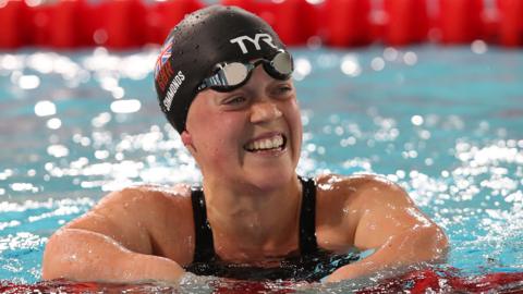 Para-swimmer Ellie Simmonds