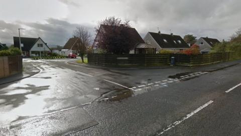 Station Road and Douglas Crescent in Kinross