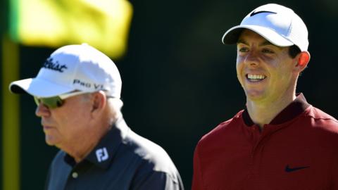Rory McIlroy flew from Florida to Las Vegas last week to have a lesson with Butch Harmon