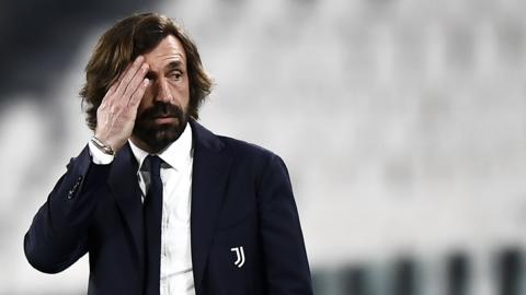 Juventus manager Andrea Pirlo