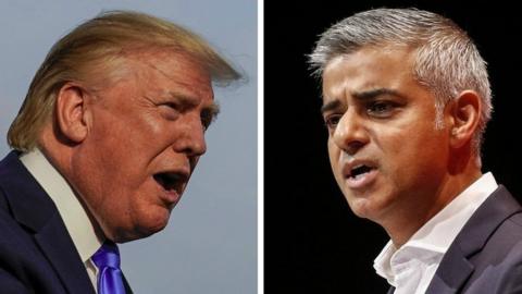 Donald Trump / Sadiq Khan