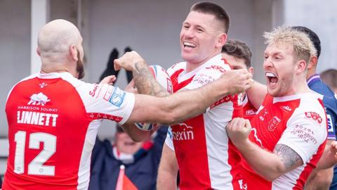 Shaun Kenny-Dowall's first Hull KR hat-trick was the sixth of his career