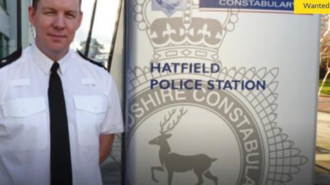 Welwyn Hatfield's new neighbourhood inspector Wayne Nash