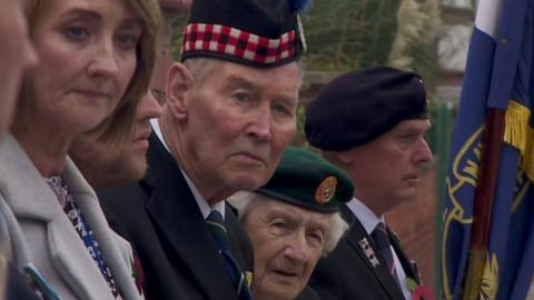 Veterans at Poppy Appeal launch