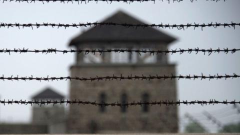 The former Nazi death camp of Mauthausen in northern Austria, 23 November 2018