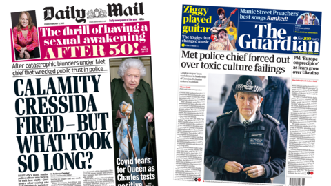 The Daily Mail and The Guardian