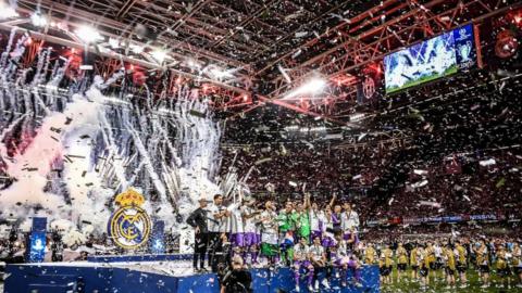 Real Madrid lift Champions League final