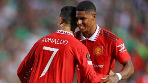 Rashford and Ronaldo