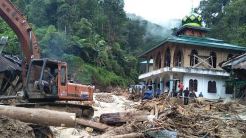 Saladi village in Mandailing Natal, North Sumatra