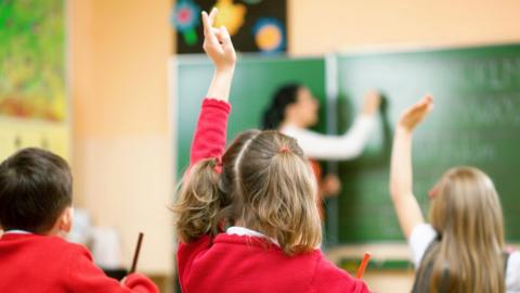 Children in classroom