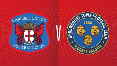 Carlisle United 1-2 Shrewsbury Town