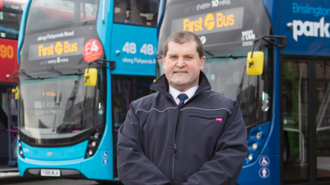 Freeman, managing director of First Bus South West