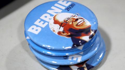 Bernie 2020 badges