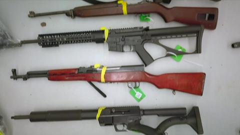 Seized guns in NZ