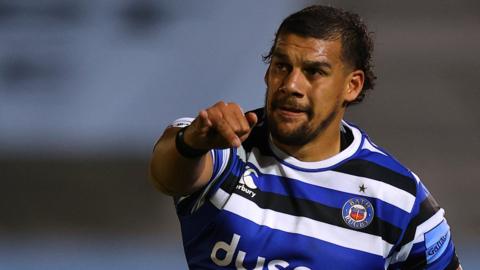 Josh Matavesi of Bath