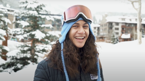 GB snowboarder Siddharth Ullah
