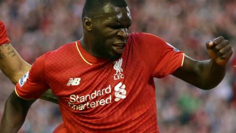 Liverpool striker Christian Benteke