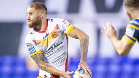 Sam Tomkins was in stunning form in Catalans' win over his old enemies Leeds