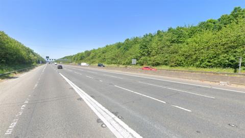 Junction 30 on M62 motorway