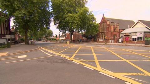 Derby Road Nottingham crash