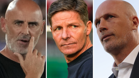 Kevin Muscat, Oliver Glasner & Philippe Clement