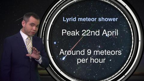 Ben Rich with Lyrid meteor details