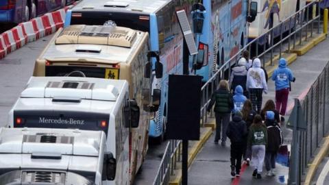 Coaches at Dover