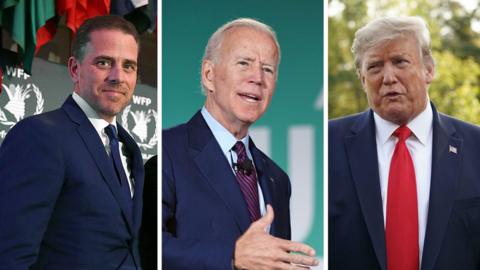 Hunter Biden, Joe Biden, and Donald Trump