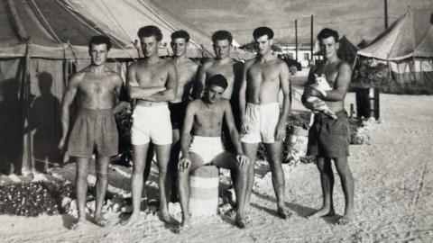 Military on Christmas Island in the 1950s
