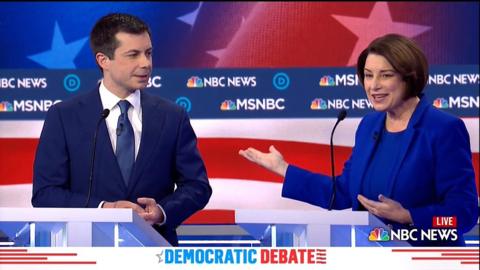 Former Mayor Pete Buttigieg addressed Senator Amy Klobuchar's stumble over Mexico president's name.