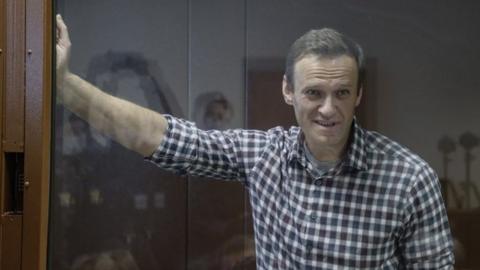 Russia's Alexei Navalny appears in court in Moscow, Russia