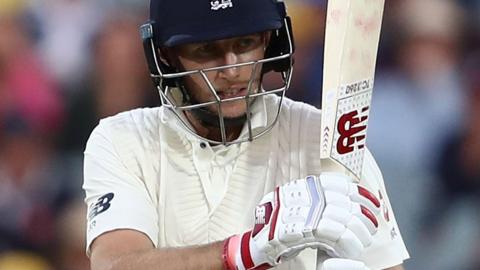 Joe Root in action for England